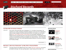 Tablet Screenshot of dischord.com